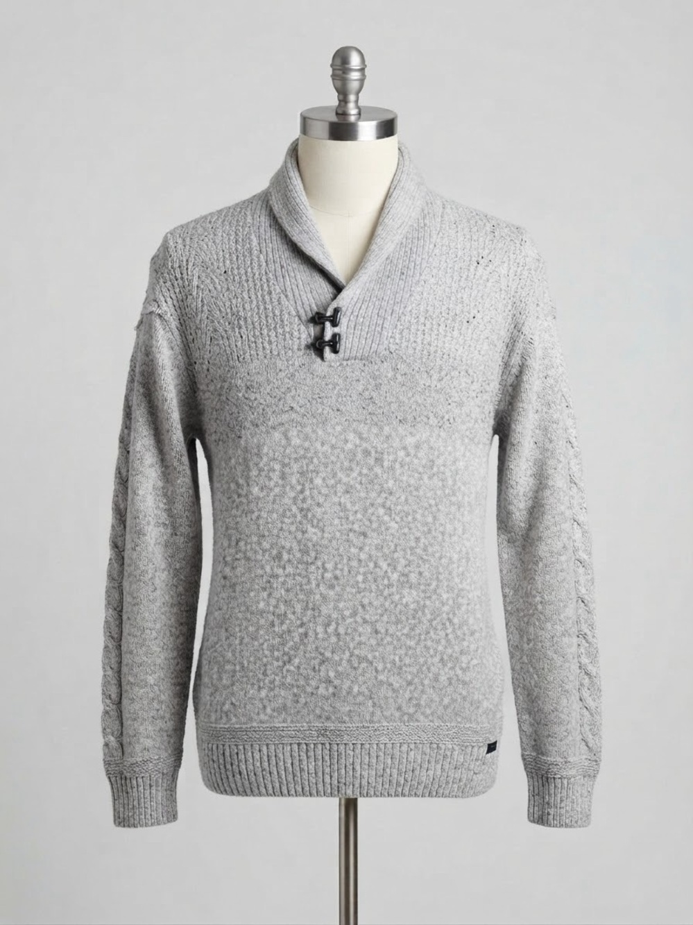 Outpost Makers Men’s Heather-Grey Sweater